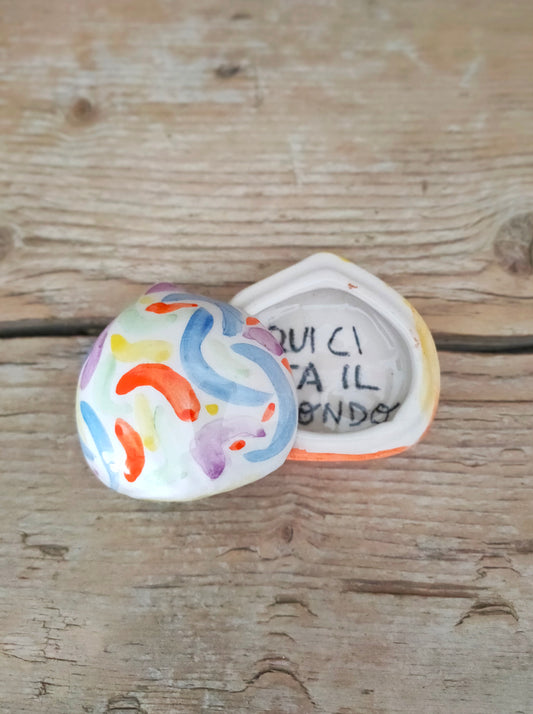 Cofanetto "Castagna" dipinto ammo a mano!