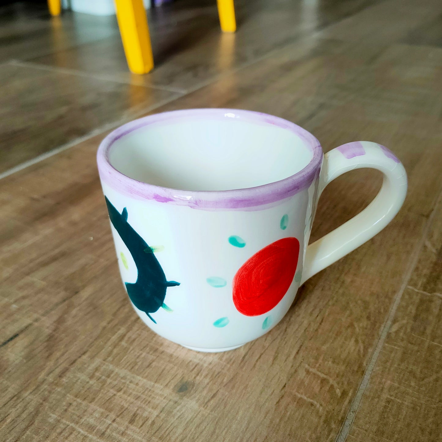 Tazza in Ceramica Dipinta a Mano "Io e Te"
