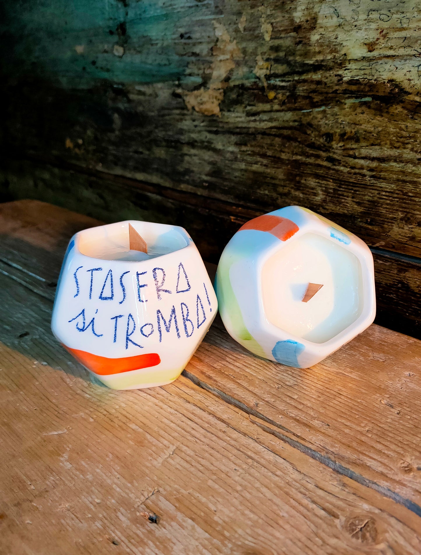 Candela Imperfetta Pentagonale "Stasera si Tromba!"