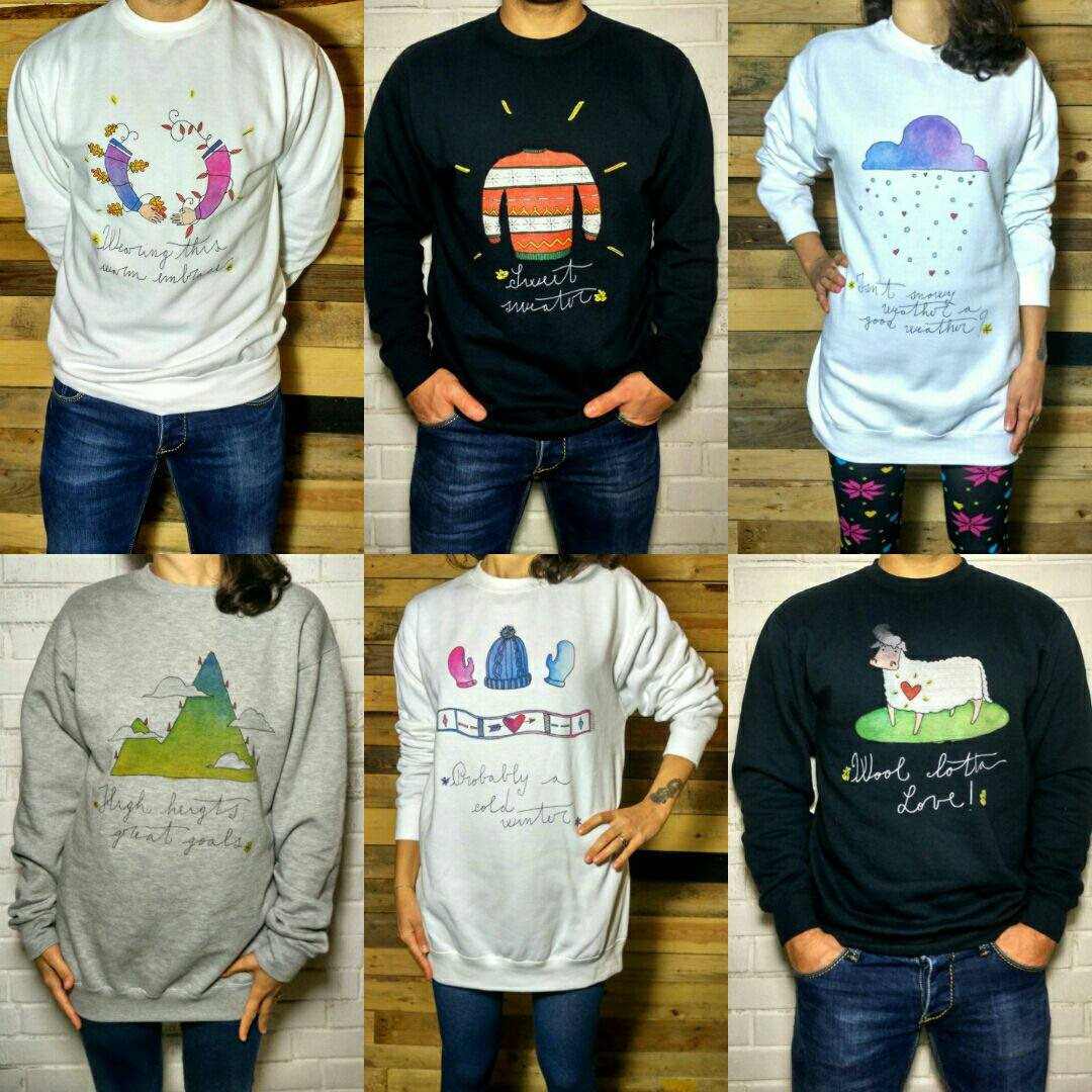 Felpa Morbidissima "Sweater" Blu Scuro