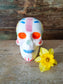 Teschio In ceramica Dipinta a Mano "Memento Mori"
