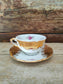 Tazza da Tè in oro zecchino con decalco "Io Mmt e Tu!"