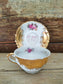 Tazza da Tè in oro zecchino con decalco "Io Mmt e Tu!"