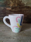 Tazza in Ceramica dipinta a Mano "Prendimi a pugni il Cuore"