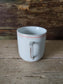 Tazza "I Feel U"  con bordo Oro e Arancio