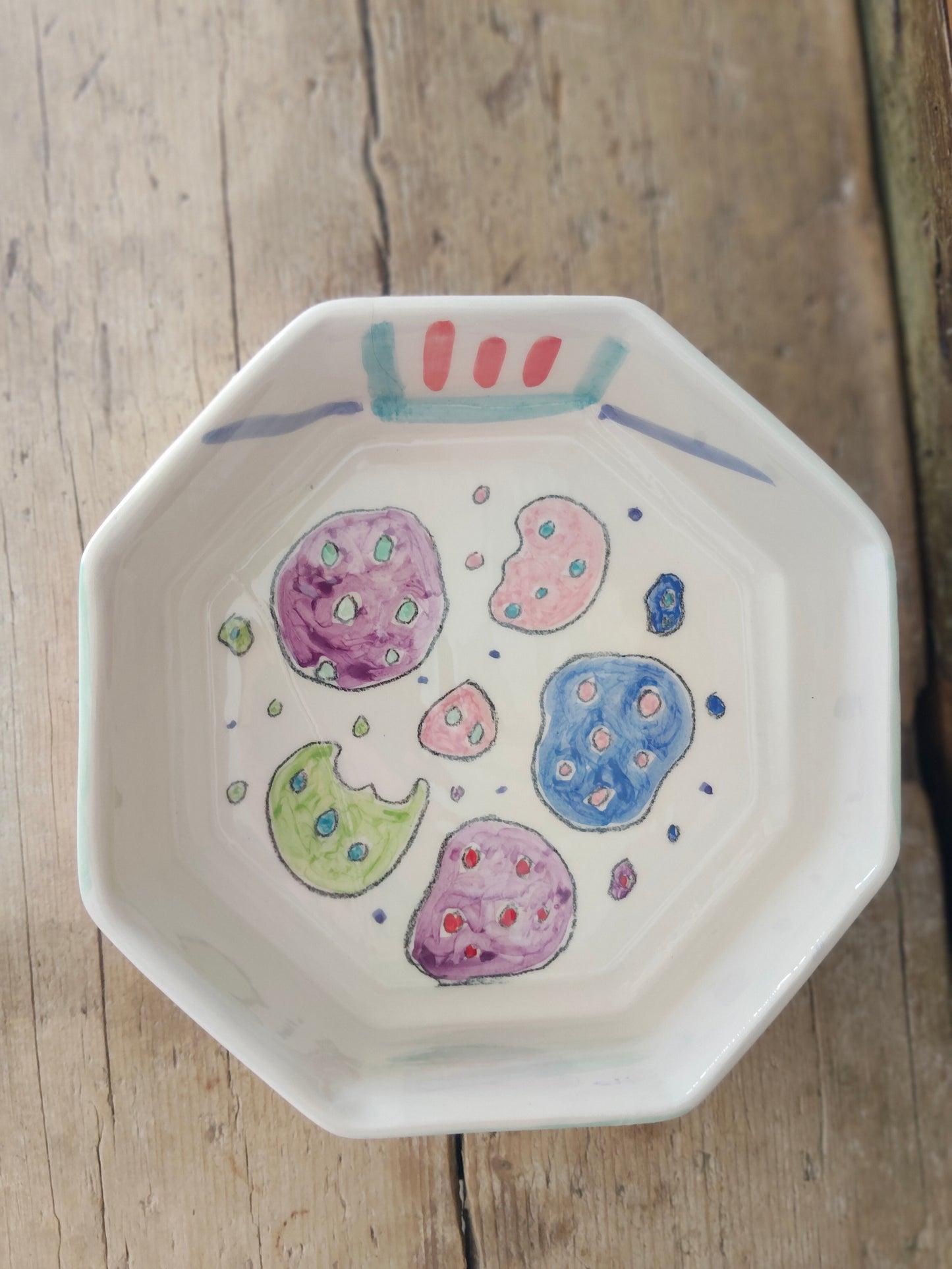 Biscottiera della Nonna (🥹) in Ceramica Dipinta a Mano