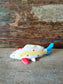 Pesce Simpaticaccio in Ceramica Dipinta a Mano