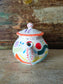 Teiera in Ceramica Dipinta a Mano "Cappellaio Matto"